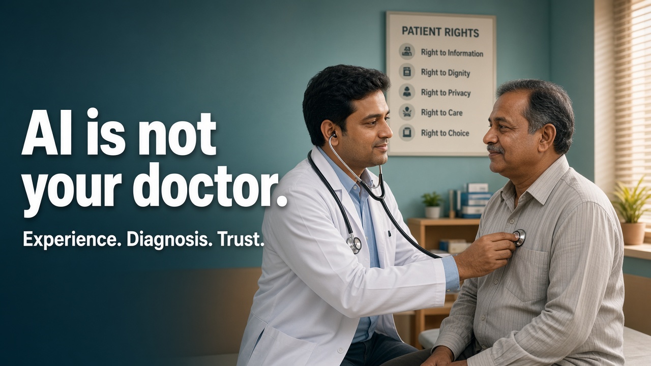 AI is not your doctor.